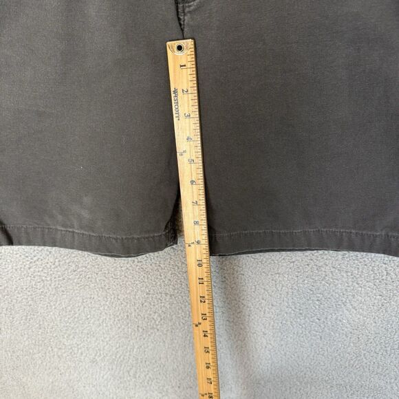 S Carhartt Shorts Mens 38 Grey Rugged Flex Relaxed Fit Canvas Work - Picture 4 of 6